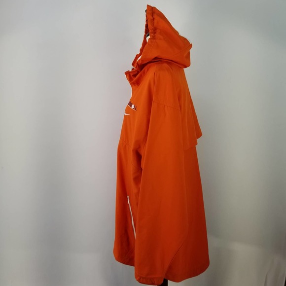 Nike Team Clemson 1/4 Zip Hooded Windbreaker Large - Picture 3 of 8